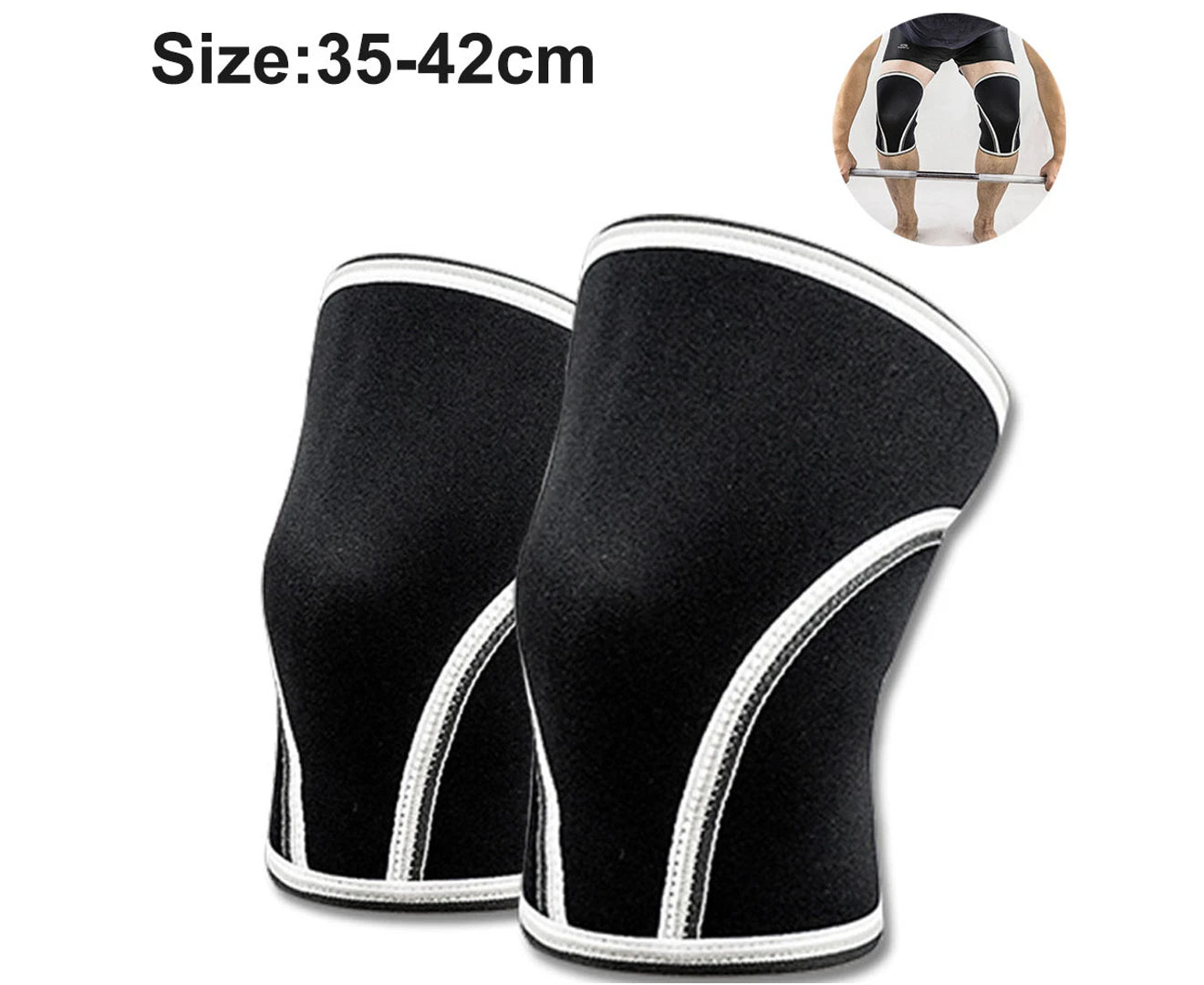 Knee Pads for Weightlifting, Squats, Gym and Other Sports